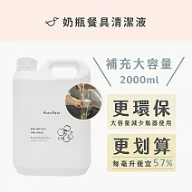 【Pato Pato】嬰幼兒奶瓶餐具清潔液補充瓶