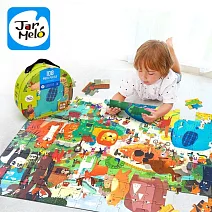 【JarMelo 原創美玩】108片巨幅拼圖-歡樂動物園(108PCS) JA95454