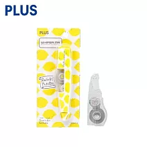 (1正1內)PLUS x REGARO PAPIRO 聯名限量MR修正帶  檸檬