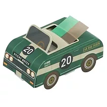 【日本Greeting Life】可愛汽車造型標籤貼 ‧ 經典車