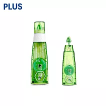 (1正1內)PLUS 豆豆貼限量送10號訂書針  綠 4mmx8M