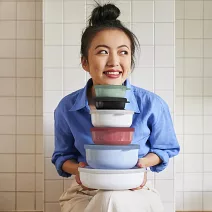 MEPAL / Lumina 圓形密封保鮮盒1.5L- 鼠尾草綠