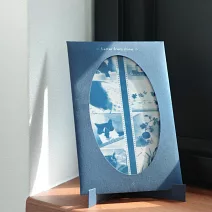 【韓國OIMU】藍晒圖DIY相框卡片組 ‧ 藍色