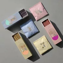 【韓國OIMU】Sandalwood盒裝線香50入 ‧ 溫潤暖木