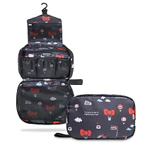 murmur 三折盥洗包／Hello Kitty 熱氣球 WB008