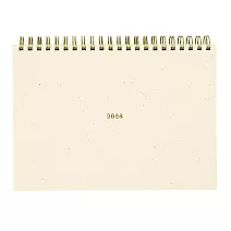 【日本LABCLIP】2026 SKETCH繪圖本月記事手帳A5 ‧ 奶油白