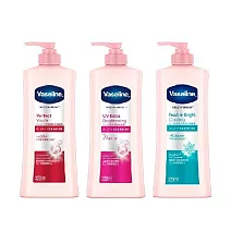 【任選2入】凡士林 透亮修護潤膚露320ML (十效彈潤煥亮/透亮修護/涼感水潤透亮) (身體乳)