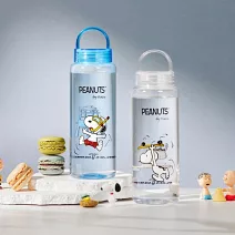 【BLACK HAMMER】SNOOPY 運動系列TRITAN手提隨身瓶490ML 游泳款