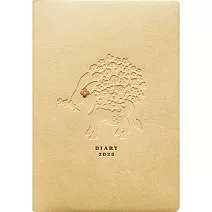 【日本EL COMMUN】2026 橫式週記事手帳B6 ‧ 春日花驢/沙米色