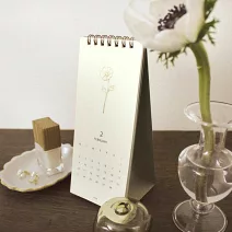 【日本EL COMMUN】2026 線圈可立式桌曆