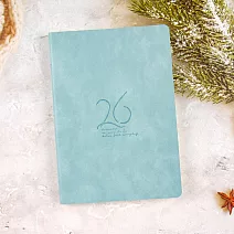 【conifer綠的事務】2026光合時光軟皮精裝方格週誌