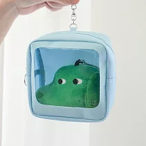 KOKUYO Campus透明豆腐包/痛包- 淺藍