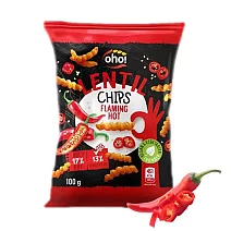 立陶宛 Oho! 小扁豆脆片100g  辣味