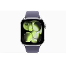 Apple Watch S11 GPS 46mm鋁金屬錶殼+運動型錶帶 銀色錶殼+霧紫錶帶M/L