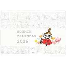 【HALLMARK】2026 跨頁型小掛曆 _MOOMIN
