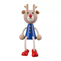 【日本Mark’s】Hracky聖誕木偶擺飾 ‧ 馴鹿/藍色