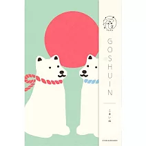 【日本Wa-Life】御朱印帳/集章本 福 ‧ 狛犬