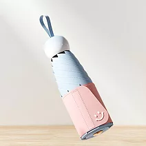 【KISSDIAMOND】一拉即收晴雨兩用手動傘(KDU-509) FREE 晴空藍