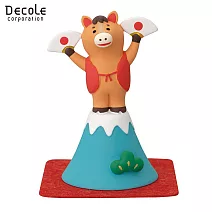 【DECOLE】concombre 2026午年福馬 富士山福氣跳舞馬