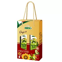 【統一生機】冷壓初榨橄欖油禮盒(500ml*2瓶)