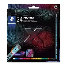 【STAEDTLER施德樓】NORIX油性色鉛筆 24色組