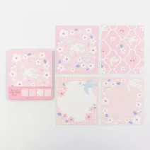 【日本Wa-Life】春限定｜便條紙 ‧ 櫻花與白鳥