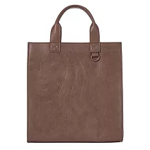 [星巴克]深棕皮革中禮袋提袋