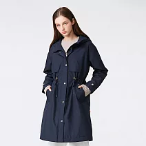 【ST.MALO】貝爾格雷石墨烯派克風衣-2535WJ- XL 藍黑色