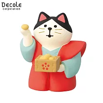 【DECOLE】concombre 悠閒節分會 禮服撒豆貓 紅
