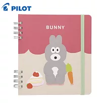 PILOT 限定 Brunch brother聯名 線圈筆記本  兔子