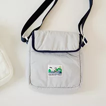 【瀏海樹】上山下海側背小包 2.0 - 淺灰