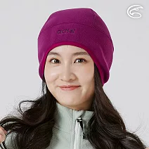 ADISI 雙層超細纖維抗風護耳保暖帽 AH25051｜保暖 輕抗風 彈性 快乾 護耳帽 F 杜鵑紫