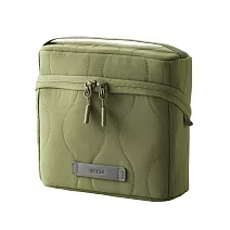 ELECOM BORSA絎縫可立式小物收納包L- 綠