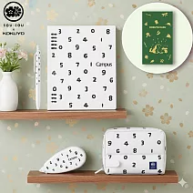 【獨家贈品】KOKUYO SOUSOU×Campus經典8孔活頁本套組 白