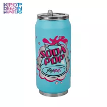官方授權｜Kpop 獵魔女團 Demon Hunters Soda Pop Can隨行吸管杯(代理商公司貨)
