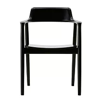 maruni Hiroshima High 廣島扶手椅 （櫸木、黑色）