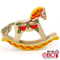 俄羅斯積木-淳木童話-搖搖系列- 花楸果中馬