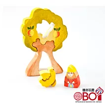 俄羅斯積木-淳木童話-立體拼圖系列- 小矮人與樹