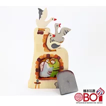 俄羅斯積木-淳木童話-立體拼圖系列- 野鵝與大爐