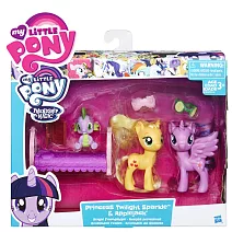 彩虹小馬-公主與好朋友系列-紫悅與蘋果嘉兒