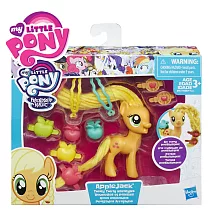 彩虹小馬-3吋舞會頭髮設計組-蘋果嘉兒