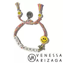 Venessa Arizaga DON’T WORRY BEE HAPPY 笑臉彩色手鍊
