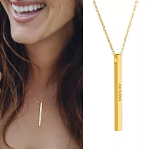 MANTRABAND ALOHA 金色項鍊 希望 幸福 愛 和平 夏威夷文版