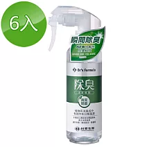 《台塑生醫》Dr’s Formula除臭清新噴霧(清爽茶香)255g(6入/組)