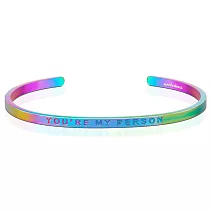 MANTRABAND 美國悄悄話手環 You are my person 你是我要的 極光