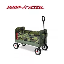 美國【RadioFlyer】迷彩先鋒三合一全地形折疊拖車#3975Z型