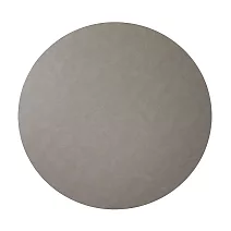 LIND DNA BULL 皮革地墊 （圓形、淺灰、大）