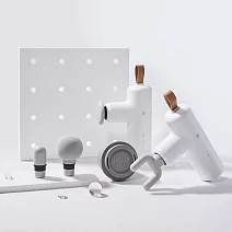 【Lisscode】敲敲小摩 按摩槍/筋膜槍-白色 LB-300 (台灣設計製造)