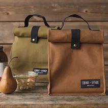 《NOW》手提便當袋 | 野餐包 野餐袋 收納袋 提袋 - 靛青