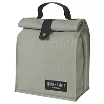 《NOW》手提便當袋 | 野餐包 野餐袋 收納袋 提袋 - 岩灰